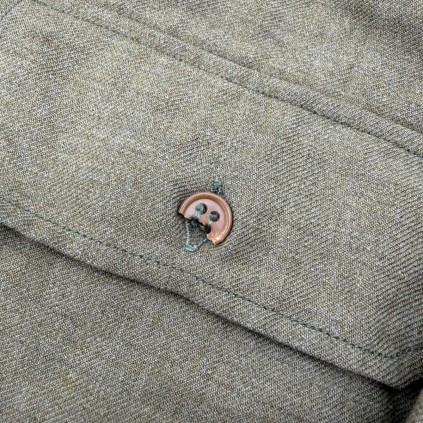 Chemise "Moutarde" Officier US Army - Taille 14 ½ - 33