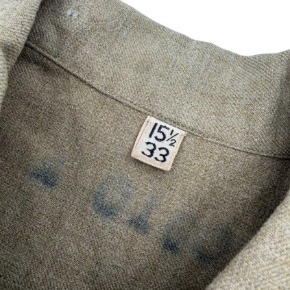 Chemise "Moutarde" Troupe US Army - WWII