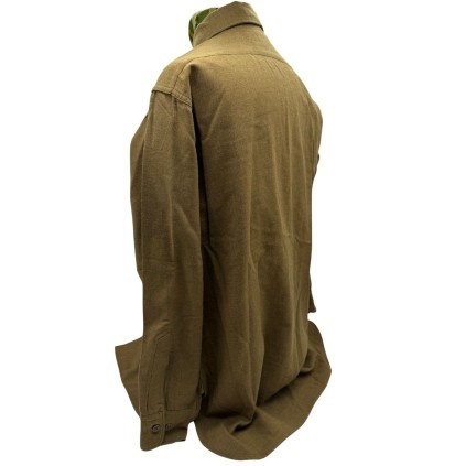 Chemise "Moutarde" Troupe US Army - WWII