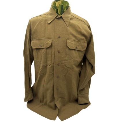 Chemise "Moutarde" Troupe US Army - WWII