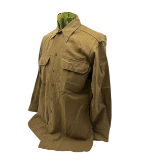 Chemise "Moutarde" Troupe US Army - WWII