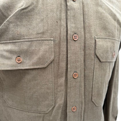 Chemise "Moutarde" Troupe US Army - Contrat Janvier 1942
