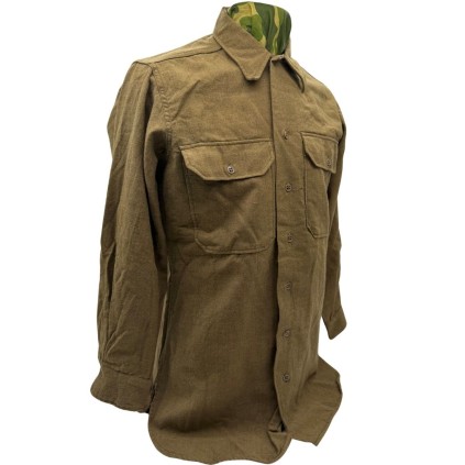 Chemise moutarde militaria
