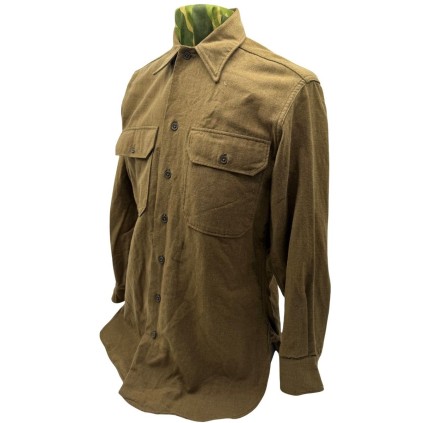 Chemise moutarde US WWII