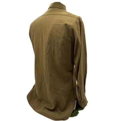 Chemise "Moutarde" Troupe US Army originale - WWII