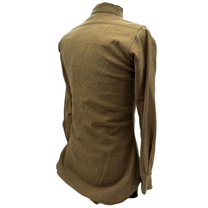 Chemise "Moutarde" Troupe US Army - WWII