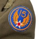 Veste de sortie Officier US Army - 15th USAAF - OD51