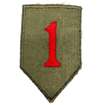 Patch 1st Infantry Division "Big Red One" - Variante Greenback