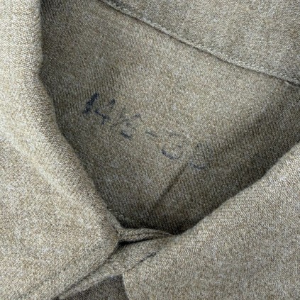 Chemise de troupe "Moutarde" - US Army WWII - 14 1/2 x 33