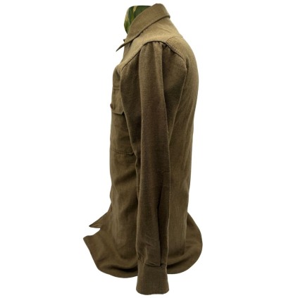 Chemise de troupe "Moutarde" - US Army WWII - 14 1/2 x 33