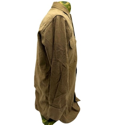 Chemise de troupe US "Moutarde" – Laine OD