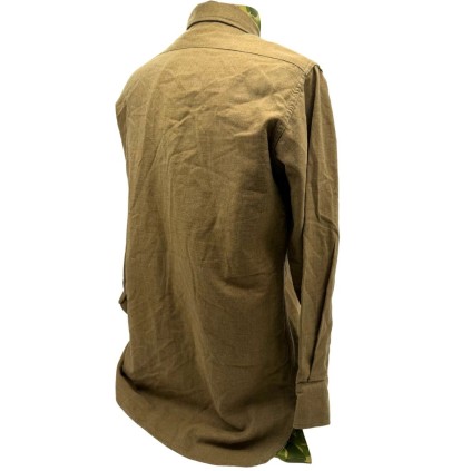 Chemise de troupe US "Moutarde" – Laine OD