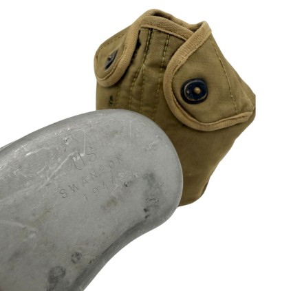 Ensemble Gourde US Army – Housse British Made 1944 & Bidon Swanson