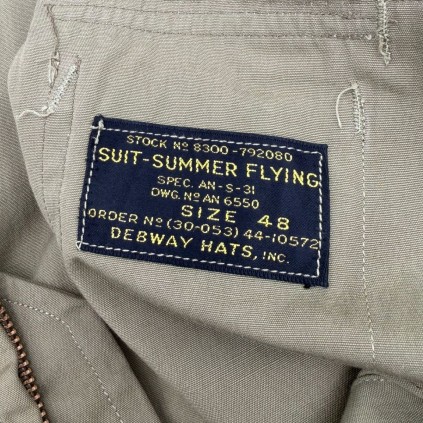 Combinaison de vol taille 48 USAAF/USN Type AN-S-31