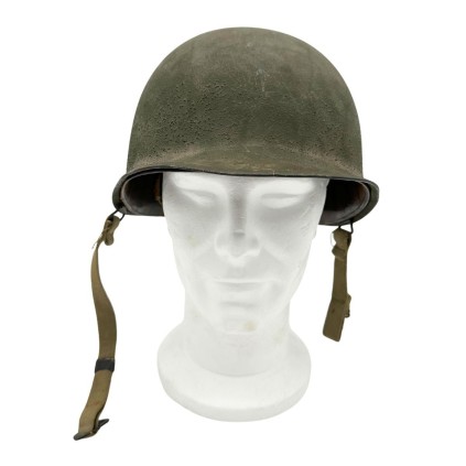 Casque US M1 – Pattes mobiles – Jugulaires OD3 – Liner IMP