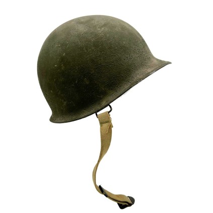 Casque US M1 – Pattes mobiles – Jugulaires OD3 – Liner IMP