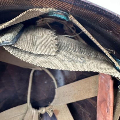 Casque US M1 – Pattes mobiles – Jugulaires OD3 – Liner IMP