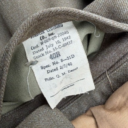 Veste de sortie US Army "Class A" – Caporal J. Kleiman – USAAF