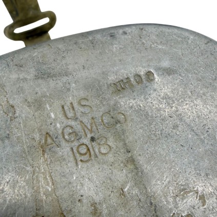 Ensemble Gourde US WWI – Daté 1918 – Régimenté