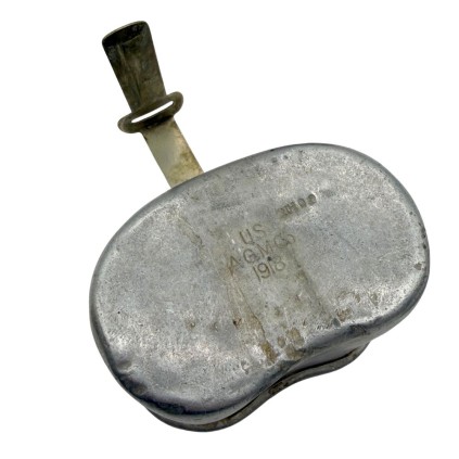 Ensemble Gourde US WWI – Daté 1918 – Régimenté