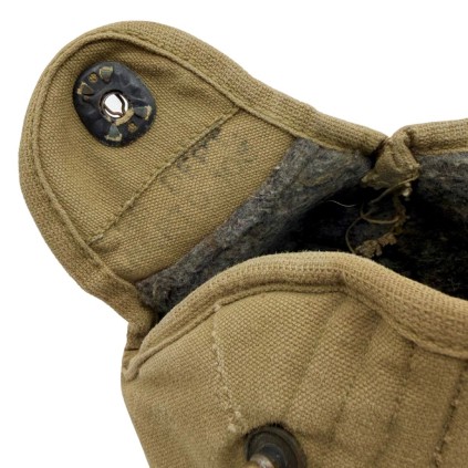 Ensemble Gourde US WWI – Daté 1918 – Régimenté