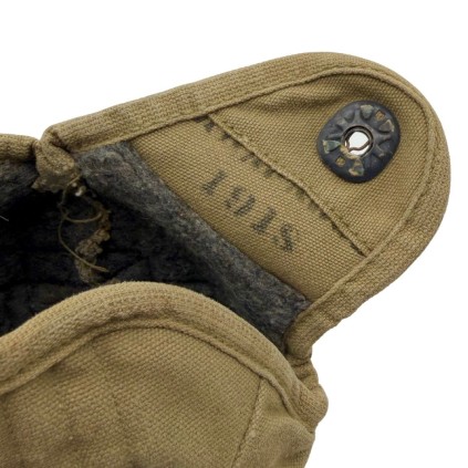 Ensemble Gourde US WWI – Daté 1918 – Régimenté