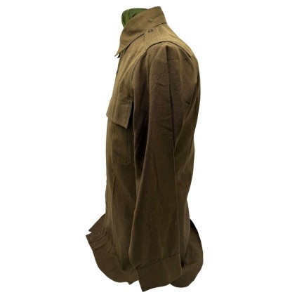 Chemise d'officier US Army "Moutarde" – Laine & Gabardine