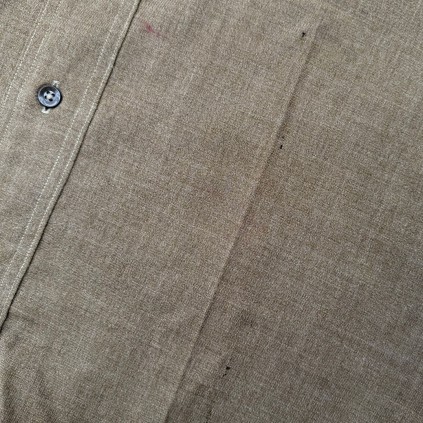 Chemise d'officier US Army "Moutarde" – Laine & Gabardine