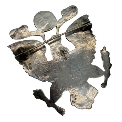 Broche Sweetheart "Aigle" en Argent – Made in Mexico