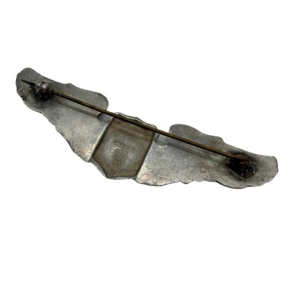Brevet de Pilote USAAF – Taille 3 pouces – Argent Sterling