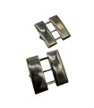 Paire de grades de Capitaine – "Double Bars" – Pin Back