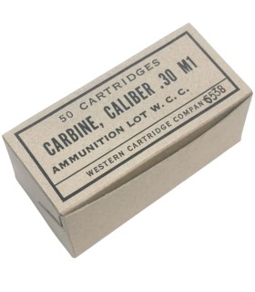 Boîtes de Munitions .30 Carbine M1 (Repro – Vides)