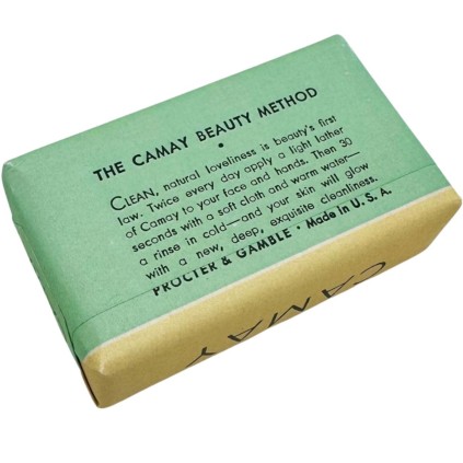 Reproduction savon CAMAY WWII