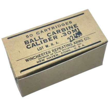 boîte de munitions .30 M1 & .30 (Vides) - Winchester REPRO