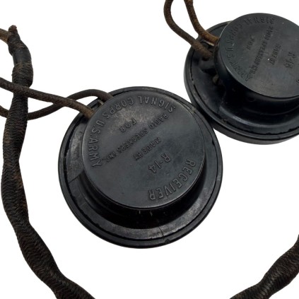 Paire d'écouteurs R-14 – Signal Corps US Army
