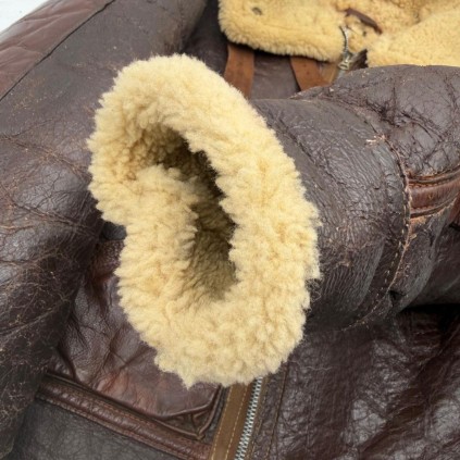 Blouson de vol B-3 – Aero Leather Clothing Co. – Taille 40