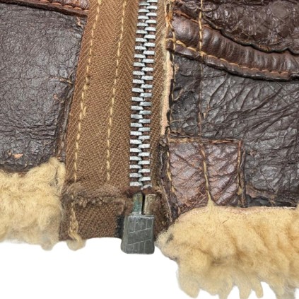 Blouson de vol B-3 – Aero Leather Clothing Co. – Taille 40