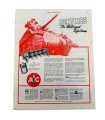 Publicité d'époque AC Spark Plug – Tanks Sherman – WWII