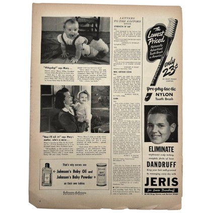 Publicité d'époque B.F. Goodrich – "A million pounds of rubber" – WWII