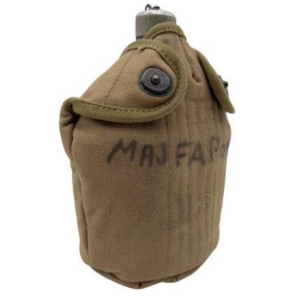 Ensemble Gourde US Army – Marquages Nominatifs – Mixte WWI/WWII