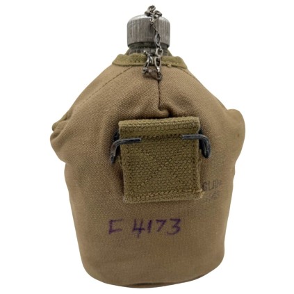 Ensemble Gourde US Army – Marquages Nominatifs – Mixte WWI/WWII