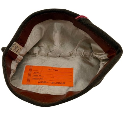 Calot (Garrison Cap) Engineer Corps – Gabardine OD51