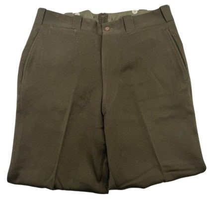 Pantalon de sortie d'officier US Army "Chocolate" – OD51 – WWII