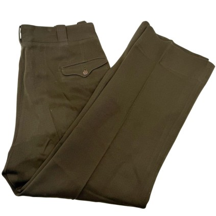 Pantalon de sortie d'officier US Army "Chocolate" – OD51 – WWII