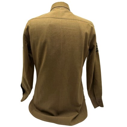 Chemise Moutarde US M37 - Sergent 4th Armored Division - WW2