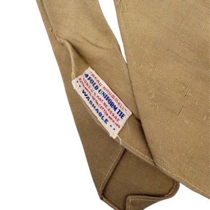 Cravate US Army "Beau Brummell" - 4 Fold Tie - Originale WW2