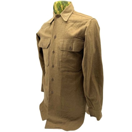 Chemise moutarde US WW2