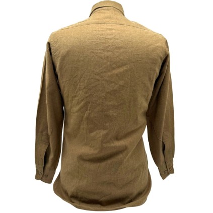 Chemise Moutarde US Army M37 - Troupe - État Neuf - WW2