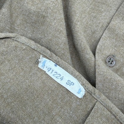 Chemise Moutarde US Army M37 - Troupe - État Neuf - WW2