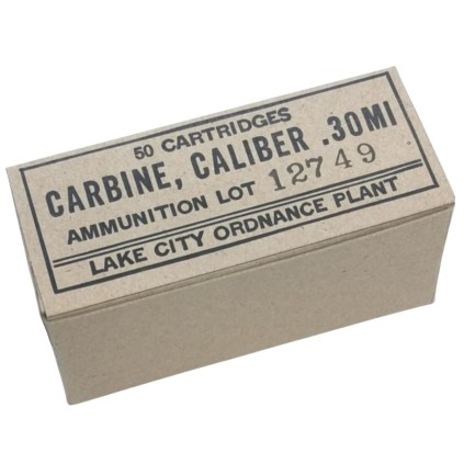 reproduction boite munition US WW2